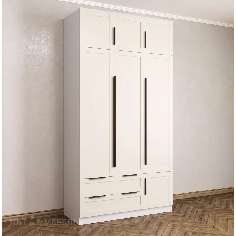 Распашной шкаф с антресолью 3/ 5 Ашфорд фото 1
