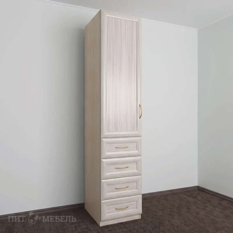 Распашной шкаф 1/ 3 Брэнтвуд фото 1