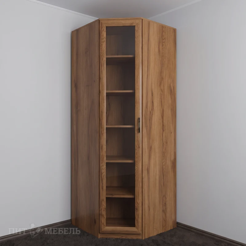Угловой книжный шкаф №1 фото 1