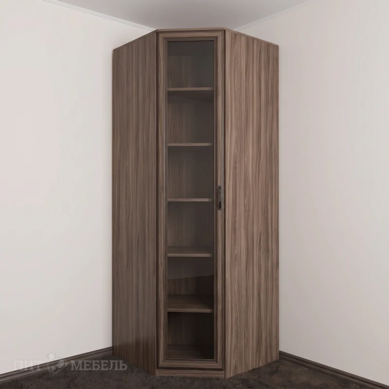 Угловой книжный шкаф №1 фото 1