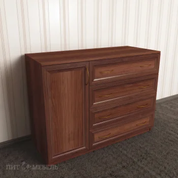 Комод 3 итальянский орех