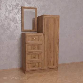 дуб крафт табачный фото 6