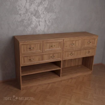 дуб крафт табачный фото 6