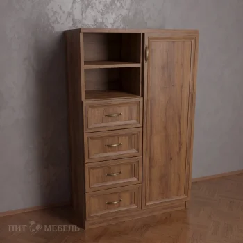 дуб крафт табачный фото 6