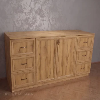 дуб крафт золотой фото 13