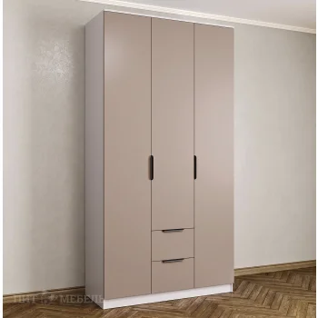 Распашной шкаф 3/ 2 Бэнгор Вена тауп
