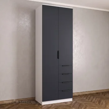 Распашной шкаф 2/ 4 Винчелси Вена графит
