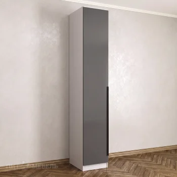 Распашной шкаф 1/ 1 Солсбери Вена серый