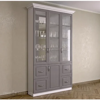Сервант 35 Амадеус серый