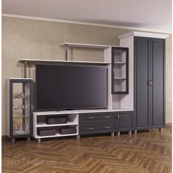 Мини-стенка 94.1 Палермо-8 Амадеус графит