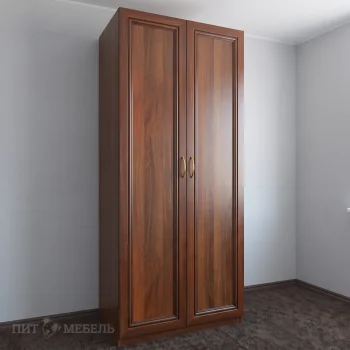 Распашной шкаф 2/ 1 Патина итальянский орех