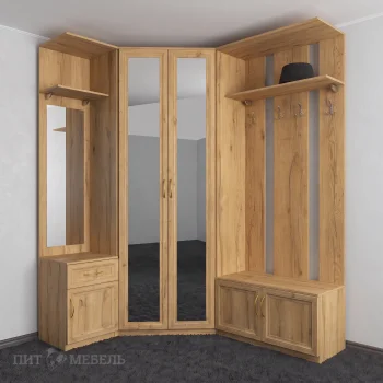 Прихожая Юлия дуб крафт золотой