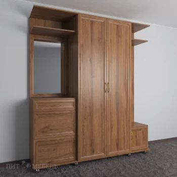 Прихожая 17 Жаклин Пит дуб крафт табачный