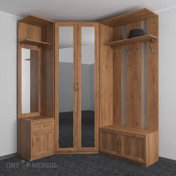 дуб крафт табачный фото 2