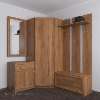 дуб крафт табачный фото 2